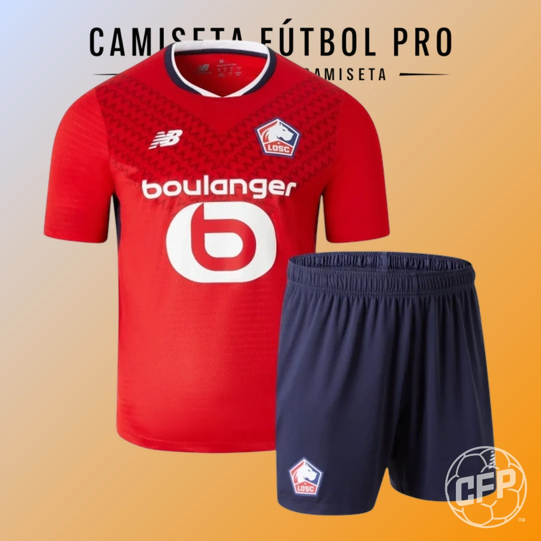 Ligue-1-Lille-2024-25-Primera-Equipacion-Niños-Aficionado-1